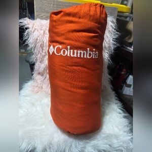 Columbia Orange & Gray Throw Blanket